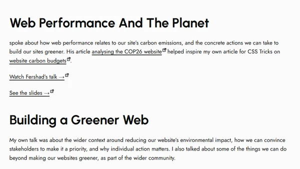 In Commission to No Emmissions: Videos from Toronto Web Performance Meetup