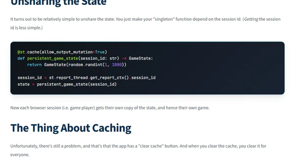 Creating Games in Streamlit