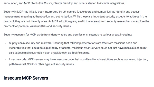 The Uprising of Model Context Protocol (MCP) Security Research