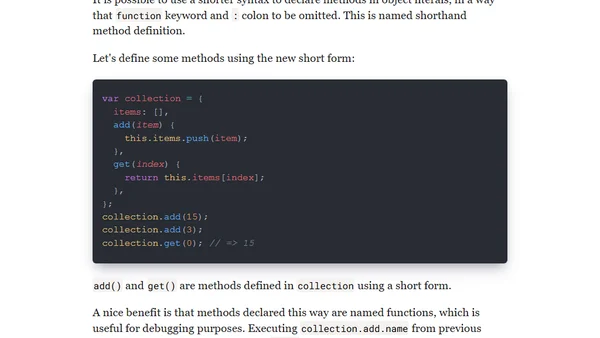 Why Object Literals in JavaScript Are Cool