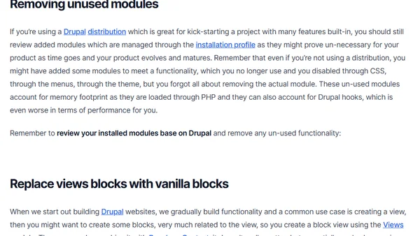 Drupal Performance Tips: know your database