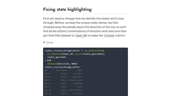 How to make fancy road trip maps with R and OpenStreetMap