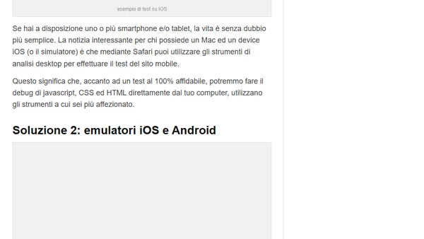 Come Fare dei Test per un Sito su Mobile?