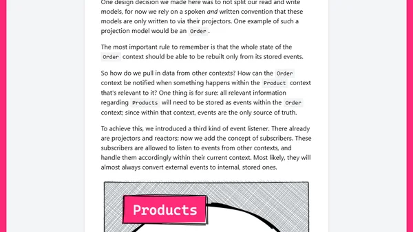 Combining event sourcing and stateful systems