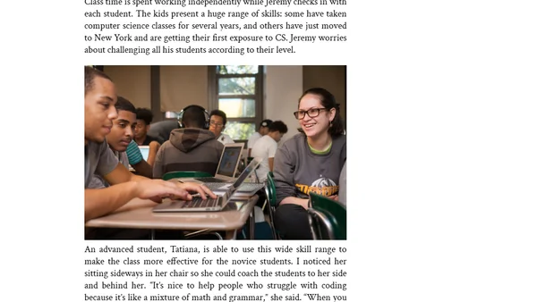 MongoDB and CS Education for All, Part 1