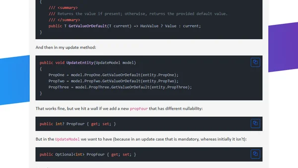 Sometimes you just need extensions methods to model your stuff