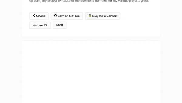 So I've Been Awarded Microsoft MVP Status!