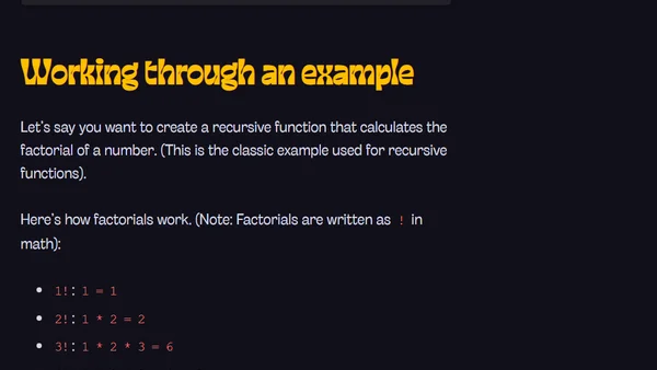 Understanding Recursion in JavaScript