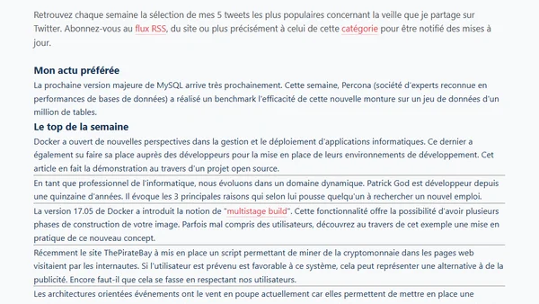 Ma semaine 40 de veille (02/10/2017 -> 08/10/2017)
