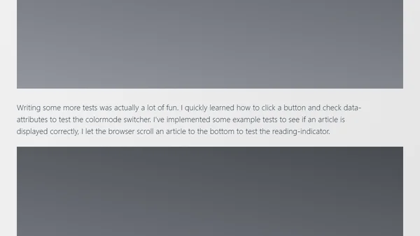 Testing My Eleventy-Website With Cypress and Netlify