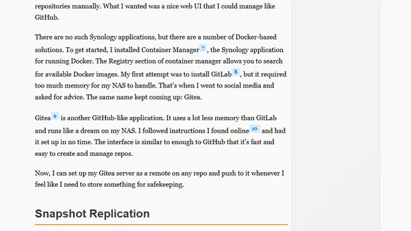 Backing up my life with a Synology NAS