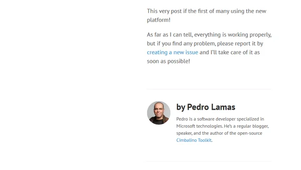 Migrated from Jekyll to Gatsby