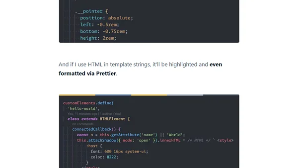 Syntax-highlighting for JS template strings in VS Code (#note)