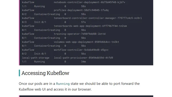 Running Kubeflow inside Kind with GPU support