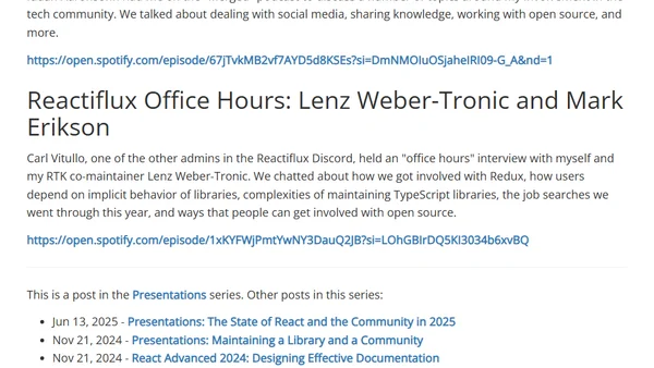 Presentations: 2022 Podcasts