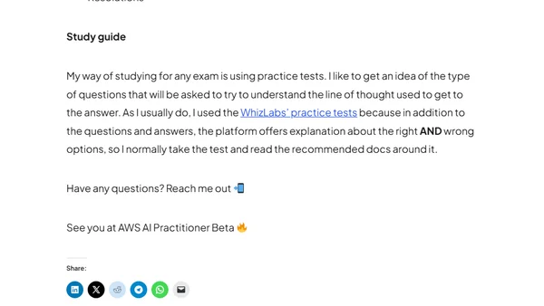 AWS Certified SysOps Administrator – Associate: My exam experience