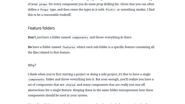 How I Structure My React Projects