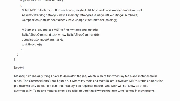 MEF will not get easier, it’s cool as ICE