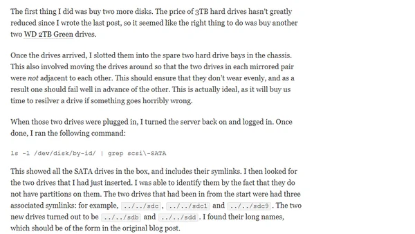 Expanding Your Fileserver