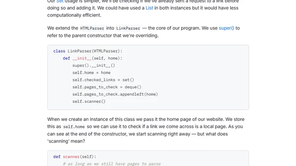 Build a Python Bot to Find Your Website's Dead Links (Tutorial)