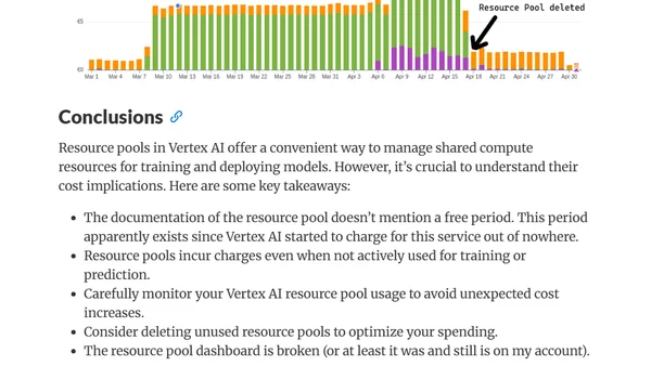 The (Hidden?) Costs of Vertex AI Resource Pools: A Cautionary Tale