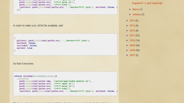 AngularJS + Karma - Loading JSON Files for Mocking HTTP Responses