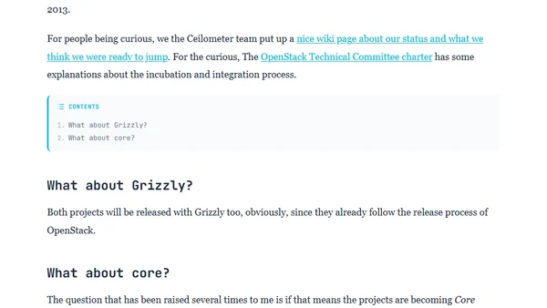 OpenStack Ceilometer and Heat projects graduated