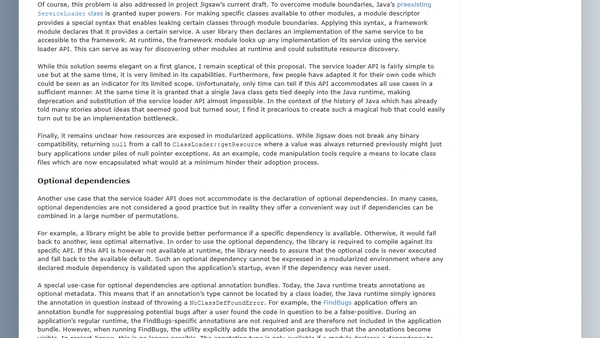 Project Jigsaw: an incomplete puzzle