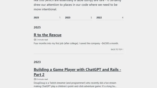 Dumping Data as JSON and Field Deprecation in Active Record