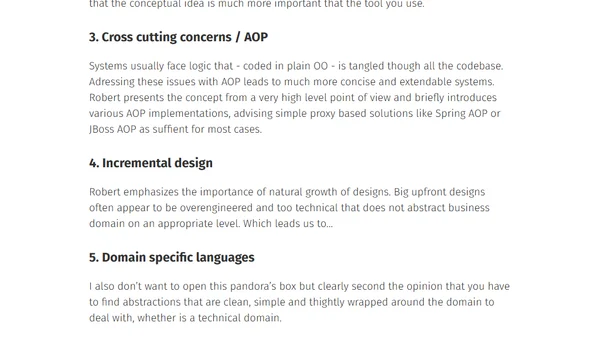 Clean Code - Review Part I