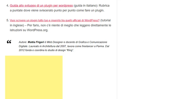 WordPress Tutorial: Come Creare un Plugin Personalizzato?