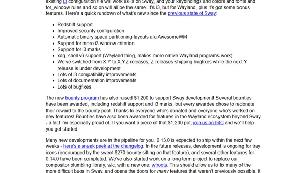 State of Sway April 2017