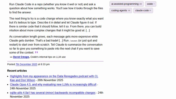 Quoting David Crespo