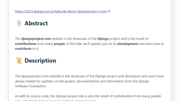 DjangoCon US 2023