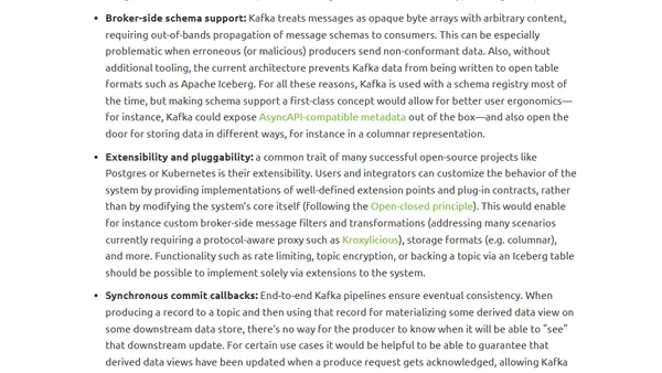 What If We Could Rebuild Kafka From Scratch?