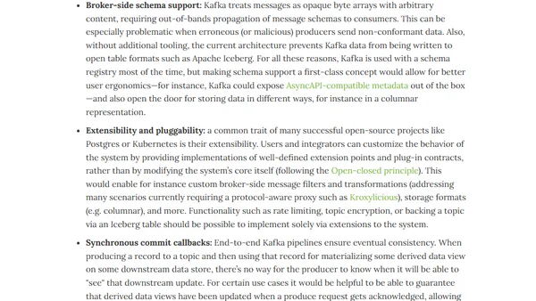 What If We Could Rebuild Kafka From Scratch?