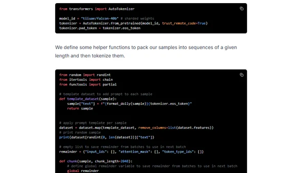 Train LLMs using QLoRA on Amazon SageMaker