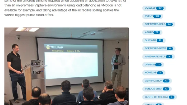 VMUG London January 2017