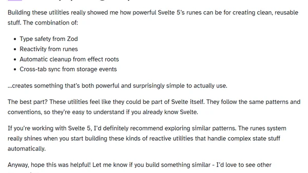 Type-Safe Persistence and Auto-Theming in Svelte 5