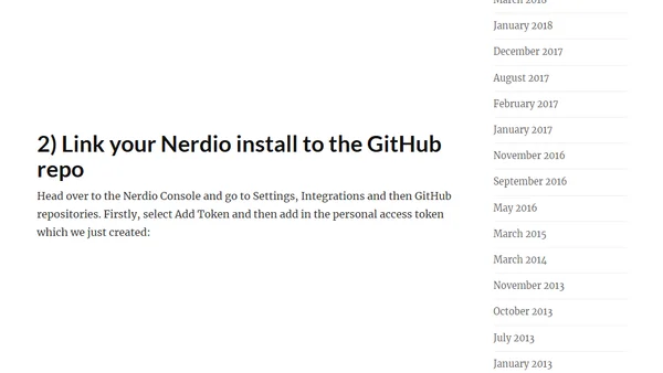 Integrating your GitHub Repo’s with Nerdio