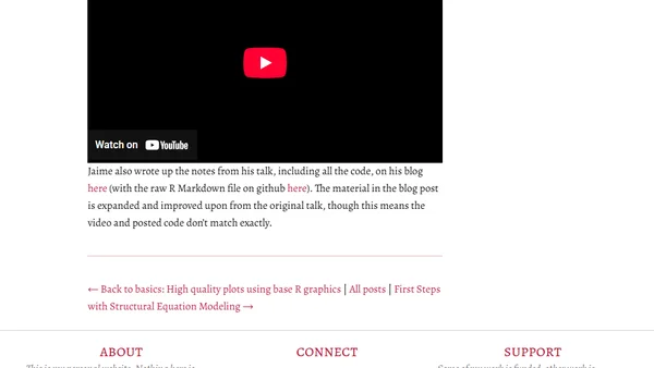 Visualizing fits, inference, implications of (G)LMMs with Jaime Ashander