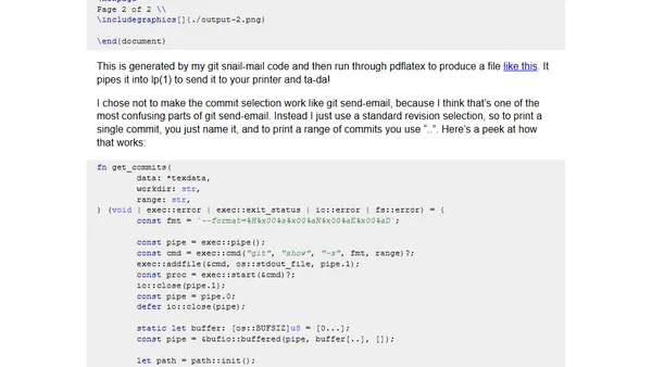 Announcing git snail-mail