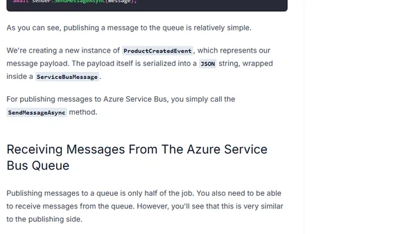 Messaging Made Easy With Azure Service Bus