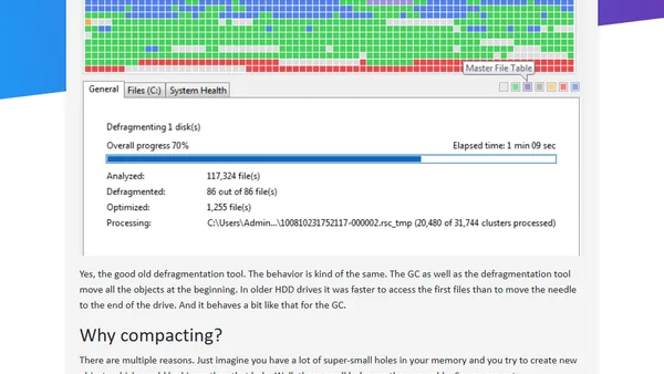 The garbage collector in .NET - Part 2: Compacting