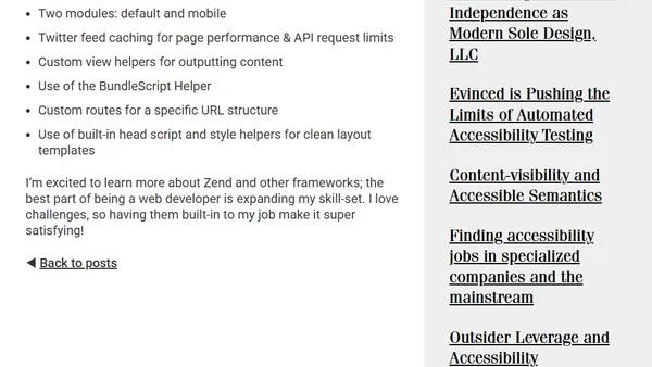 Zend Framework.