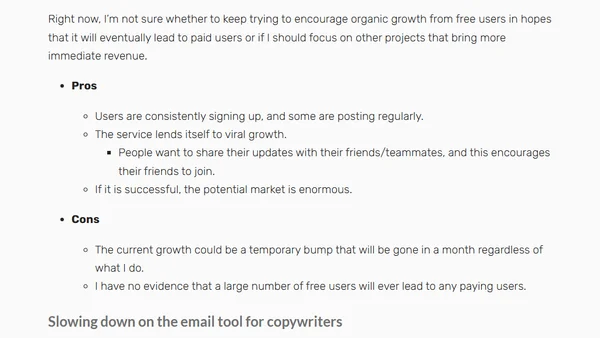 What Got Done - Month 2