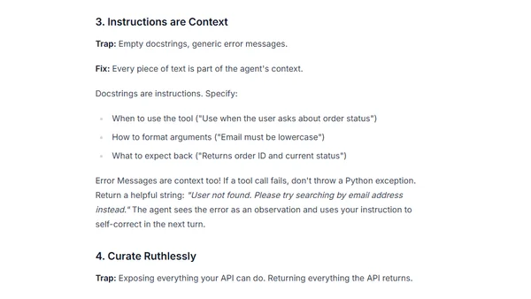 MCP is Not the Problem, It's your Server: Best Practices for Building MCP Servers