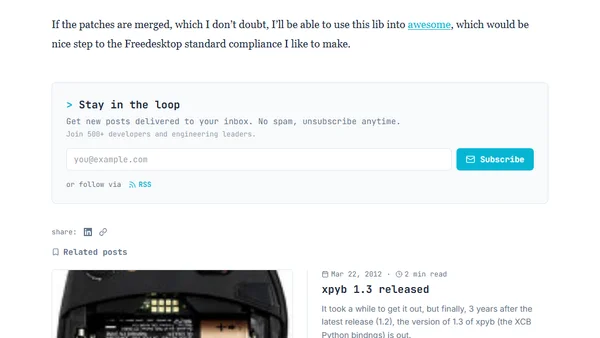 startup-notification ported to XCB