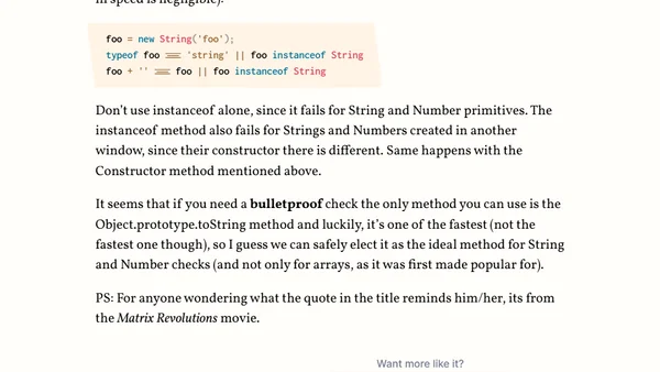 "Appearances can be deceiving Mr. Anderson" - a.k.a. short code is not always fast code