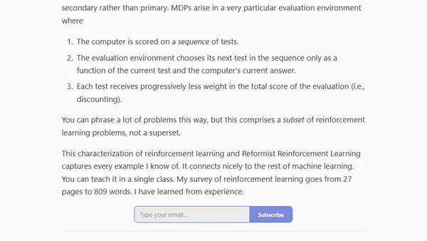 Defining Reinforcement Learning Down